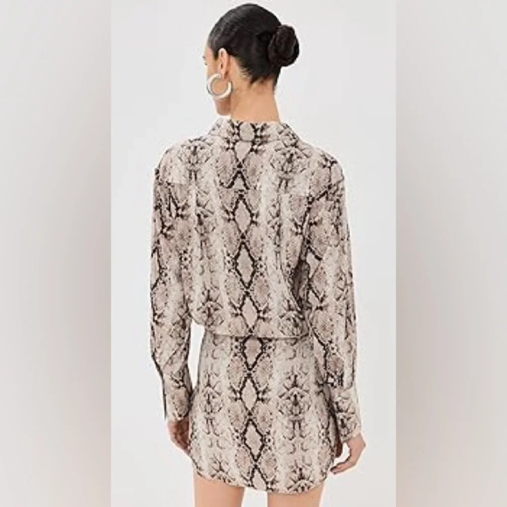 Women’s Snake Print Dress - Picture 3 of 3